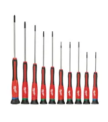Jogo Chave Fenda/philips/torx de Precisão C/10 pçs