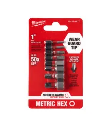 Kit Bit Hexagonal Shockwave C/ 08 pçs