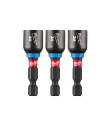 Adaptador Magnético 1/4" X 50mm X 3/8" C/03 pçs G