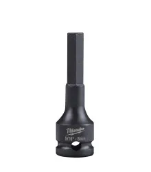 Soquete Impacto Hexagonal B 3/8"" X 08mm X 60mm - 49-66-5151