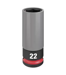 Soquete Impacto E 1/2"" X 22mm X 78mm C/ Capa - 49-66-7807